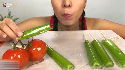 吃白水瓜声控,夏日清凉新体验